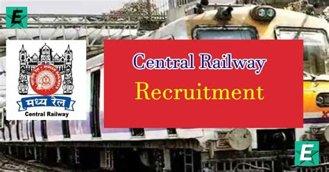 RRC Central Railway Apprentice Recruitment 2024 For 2424 Vacancy