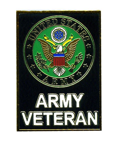 Army Veteran Lapel Pin P16422 The National Wwii Museum