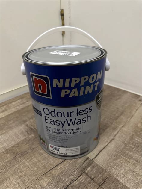 Nippon Paint Odour Less Easy Wash Creamy White Hobbies Toys