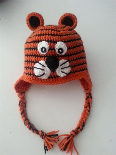 Crochet Tiger Hat