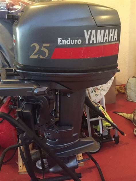 Yamaha 25hp 25 Hp Tiller Short Shaft Outboard Motor Freshwater Just