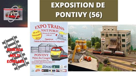 Exposition modélisme ferroviaire de PONTIVY 56 les 4 5 novembre