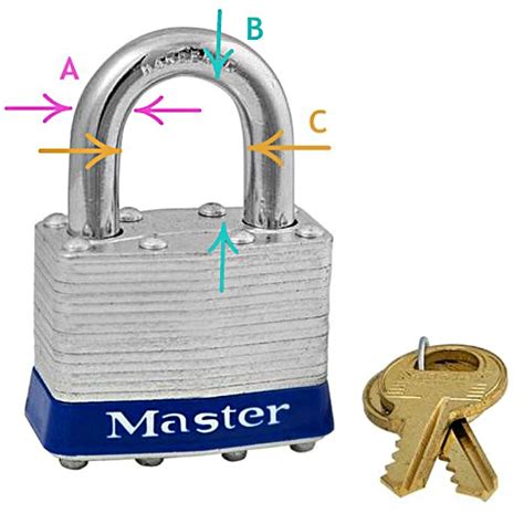 Buy The Masterlock 3ka 3753 Laminated Padlocks ~ Keyed Alike Hardware World