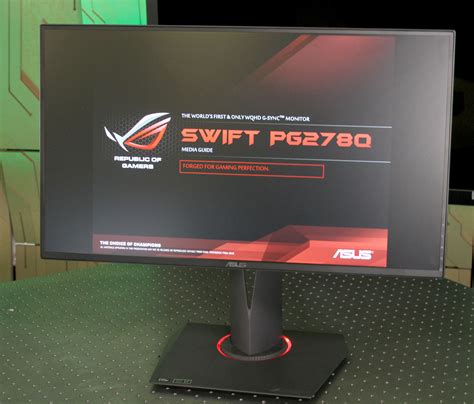 Asus Rog Swift Pg278q 27 In Monitor Review Nvidia G Sync At 2560x1440 Pc Perspective