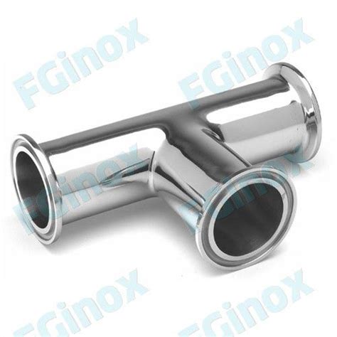 Racor Hidr Ulico Clampt Fg Inox Con Brida En T De Acero