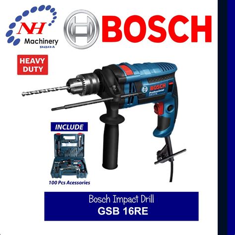 Bosch Gsb Re Impact Drill Ngee Hin Machinery