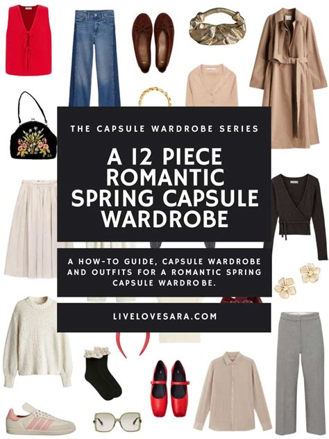 A Piece Romantic Spring Capsule Wardrobe Livelovesara