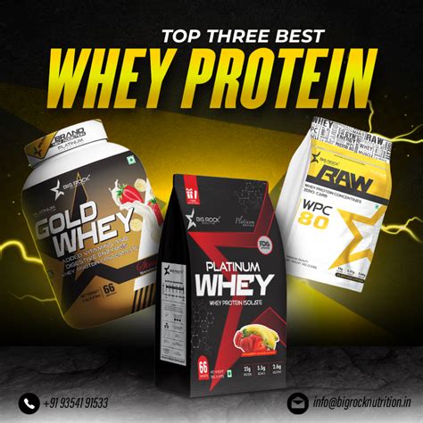 Top Three Best Whey Protein Powder In India Apn News