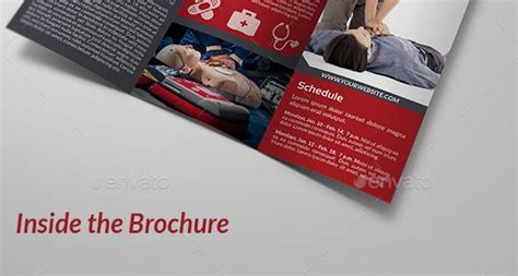 First Aid Training Tri Fold Brochure Template First Aid Training And