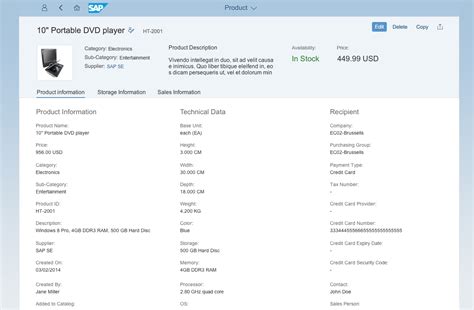 Overview Floorplans SAP Fiori Elements And Frameworks SAP Fiori