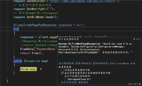 System Io Filenotfoundexception Could Not Load File Or Assembly