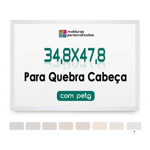 Moldura 34 8x47 8 Cm Para Quebra Cabeça Game Office 500 Peças