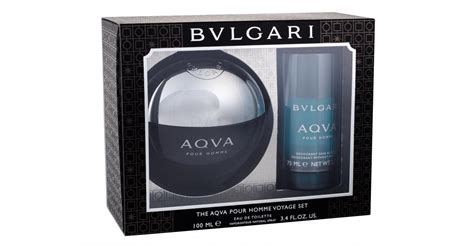 Bvlgari Aqva Pour Homme Set Cadou Edt Ml Deodorant Stick Ml