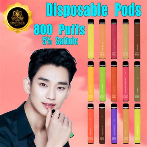 Legit Mighty King Puff Plus Smoke Vapers Full Set 800 Puffs