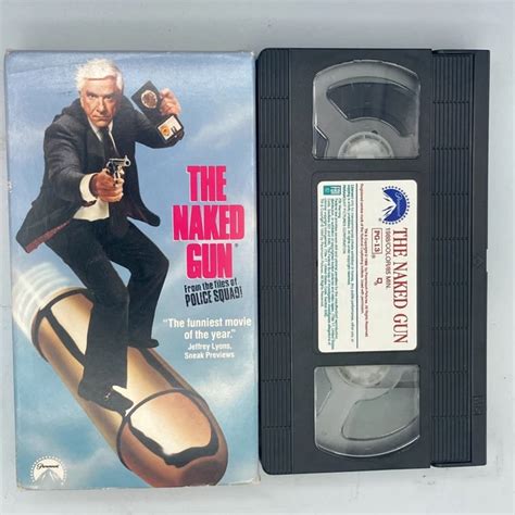 Naked Gun The Vhs Movie Paramount Leslie Nielsen Cult Picclick Uk