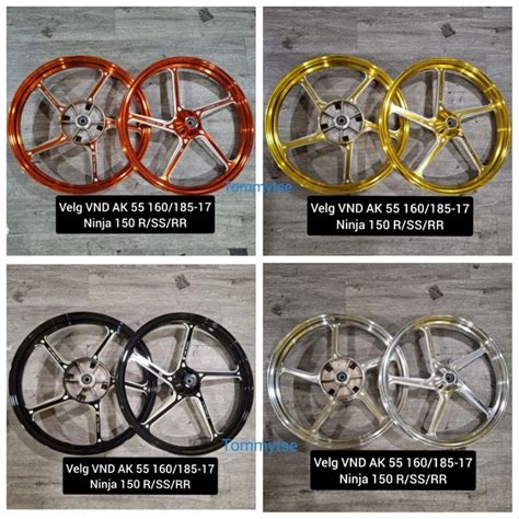 Jual Velg Vnd Ninja Rr R Ss Vnd Ak Kawasaki R Rr Palang