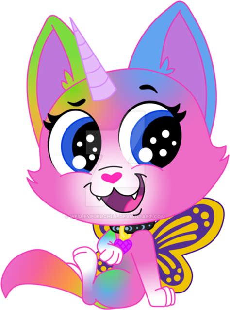 Star The Rainbow Butterfly Unicorn Kitty By Deaf Machbot On Deviantart