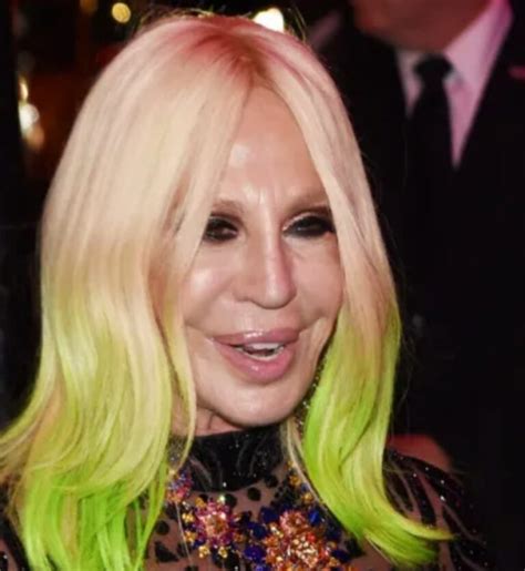 Donatella Versace Oggi Irriconoscibile Incredibile Trasformazione