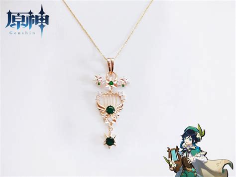 Genshin Impact Pendant Genshin Impact Necklace Xiao Etsy Uk