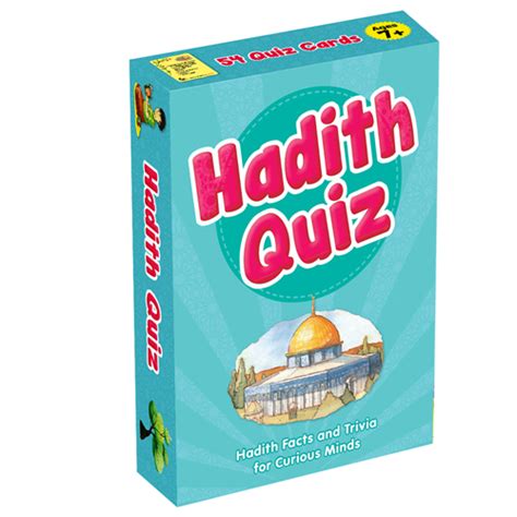 Hadith Quiz Cards Flash Cards Al Aman Bookstore Publisher