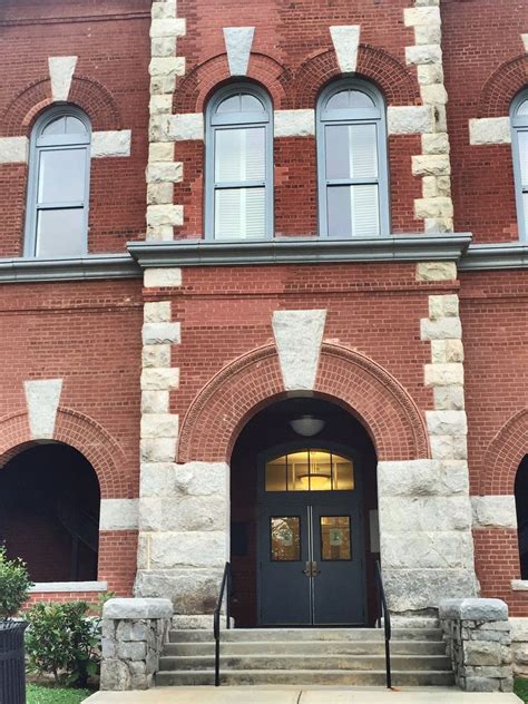 Entryway Historic Clayton County Courthouse Jonesboro GA. Paul Chandler ...