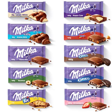 Zestaw Milka Czekolada Mleczna Mix Smak W Szt Sklep Kupslodycze