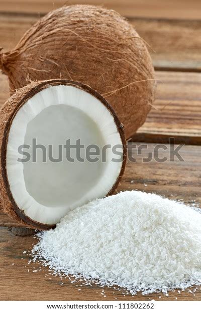 Close Coconut Grounded Coconut Flakes Stock Photo 111802262 Shutterstock