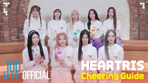 Niziu Heartris Niziu Cheering Guide Youtube