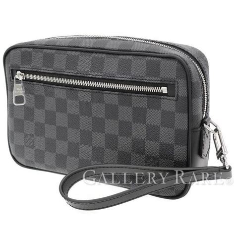 ルイヴィトン セカンドバッグ ダミエ・グラフィット ポシェット・カサイ N41664 Louis Vuitton バッグ クラッチバッグ