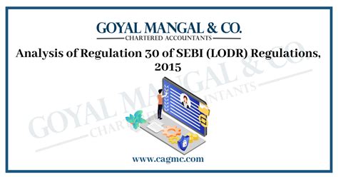 Sebi Lodr Regulations 2015 Goyal Mangal And Company