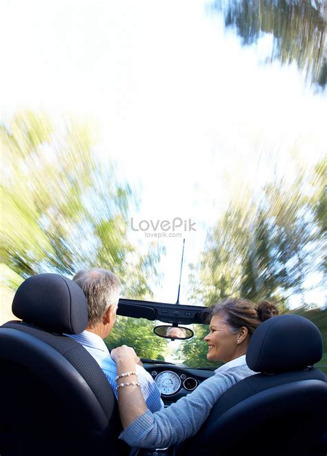 Elderly Couple Driving A Sports Car Picture And Hd Photos Free Download On Lovepik