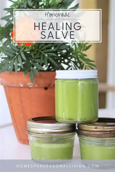 How To Make Healing Salve