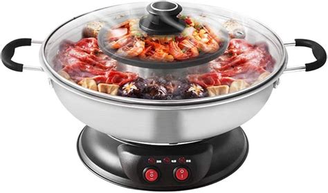 Amazon Sonya Electric Shabu Shabu Hotpot With BBQ Grill SYHS 4L