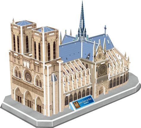 Puzzel 3d Maquette Modelbouw 3d Notre Dame Paris