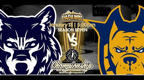 Papawis League S Championship Wolves Vs Underdawgz Youtube