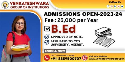 B Ed Admission Important Dates Application Process And