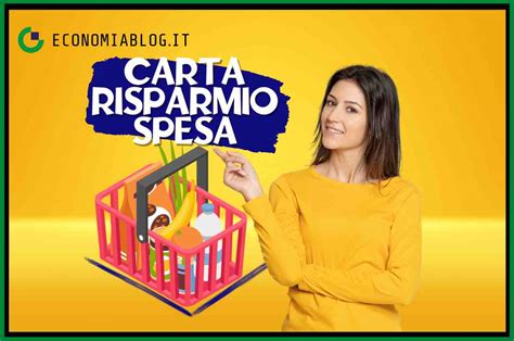 In Arrivo Carta Risparmio Spesa Sostituir Il Rdc O Sar Per Tutti La