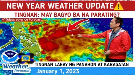 May Bagyo Na Parating Tingnan Dito Weather Update Today January