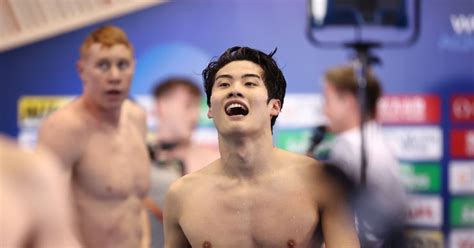 황선우 男 자유형 200m 동메달···한국 수영 사상 최초 세계수영선수권 2회 연속 메달