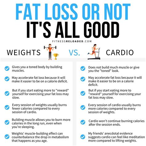 Aerobic Vs Weight Training For Fat Loss Which Is Better For You