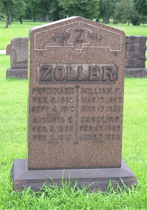 August Eduard Edward Zoller Find A Grave Memorial