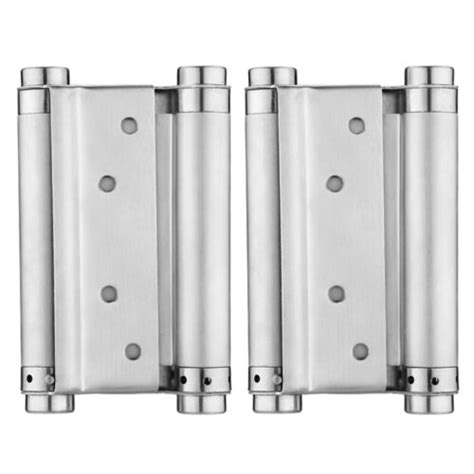 Pairs Stainless Steel Cafe Saloon Door Self Closing Double Action