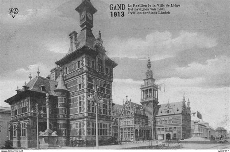 Gent Expo Universelle Et Internationale De Gand 1913 Pavillon De