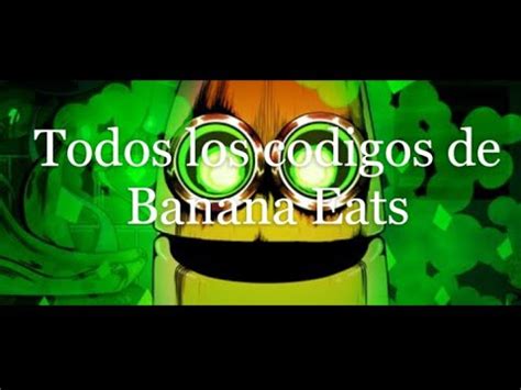 Todos los códigos de Banana Eats Noviembre de 2021 Roblox YouTube