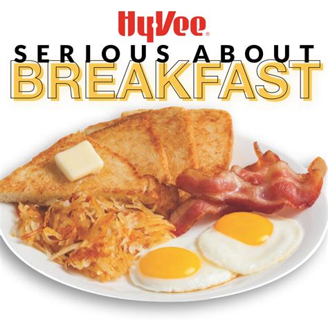 Hy-Vee Breakfast Menu - Crazy Tourists