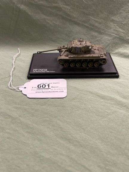 M26 Pershing Model Tank - Apexx Auctions