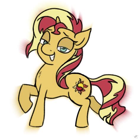 Safe Artist Underwoodart Character Sunset Shimmer Species