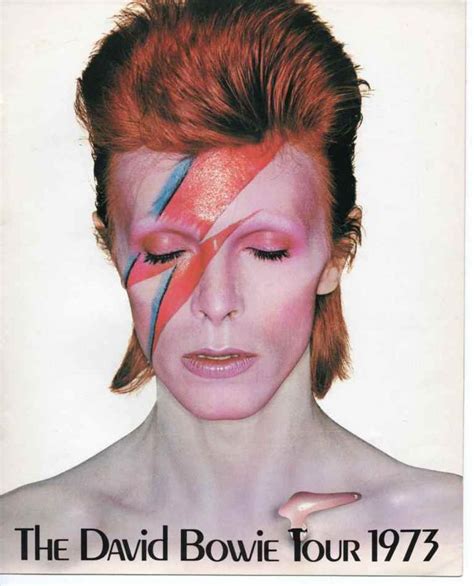 David Bowie 1973 Ziggy Stardust Uk Tour Ii Program David Bowie