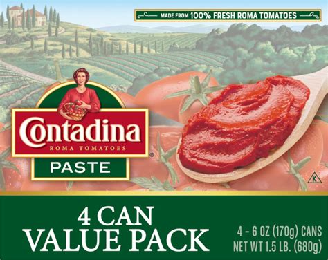 Contadina Tomato Paste 4 Pack 6 Oz Cans 4 Ct Shipt