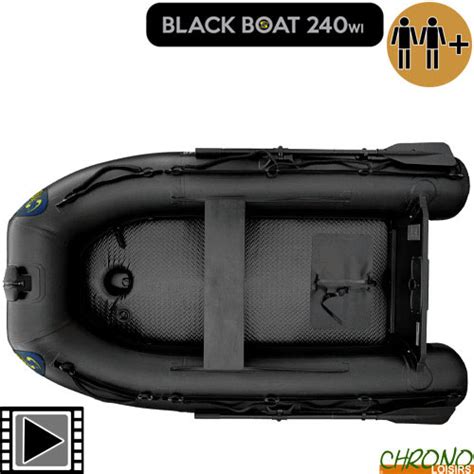 Carp Spirit Black Boat 240wi Gommone Chrono Carpe